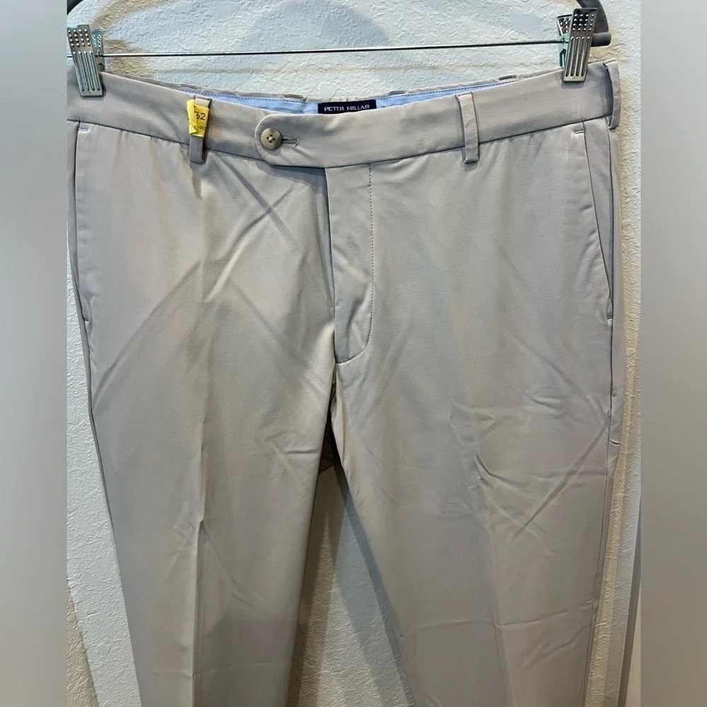 Men’s Peter Millar Surge Performance Trouser- Tan- 33X28